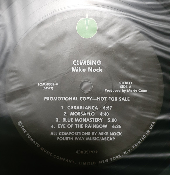 Mike Nock - Climbing (LP, Album, Promo) (Near Mint (NM or M-)) - Image 4