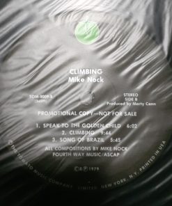 Mike Nock - Climbing (LP, Album, Promo) (Near Mint (NM or M-)) - Image 5