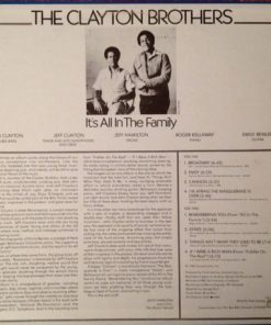 Alternative view of The Clayton Brothers - It's All In The Family (LP, Album) (Very Good Plus (VG+))