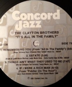 The Clayton Brothers - It's All In The Family (LP, Album) (Very Good Plus (VG+)) - Image 5