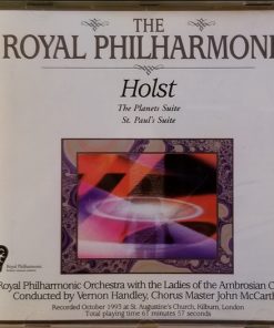 Royal Philharmonic Orchestra - Holst: The Planets Suite, Opus 32 And St. Paul's Suite For String Orchestra, Opus 29 No. 2 (CD, DDD) (Near Mint (NM or M-))