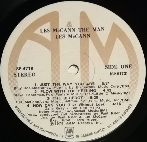 Les McCann - The Man (LP, Album) (Very Good Plus (VG+)) - Image 5