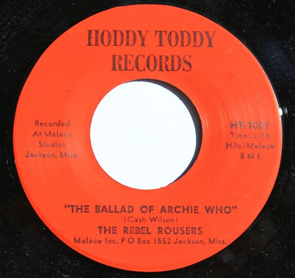 The Rebel Rousers (3) - The Ballad Of Archie Who (7") (Near Mint (NM or M-))