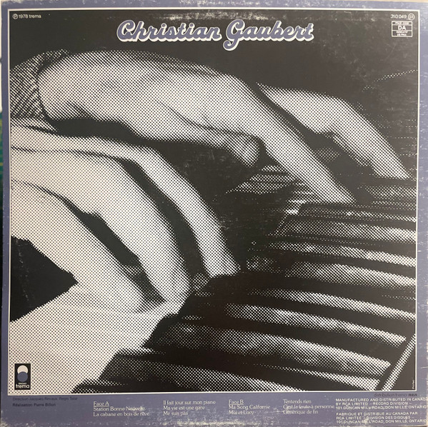 Christian Gaubert - Christian Gaubert (LP) (Mint (M)) - Image 3