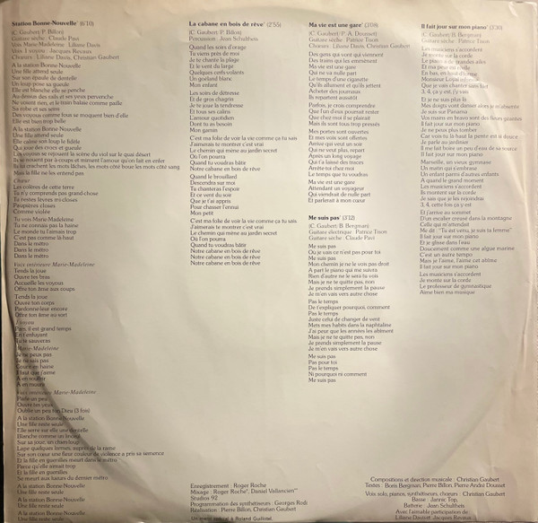 Christian Gaubert - Christian Gaubert (LP) (Mint (M)) - Image 5