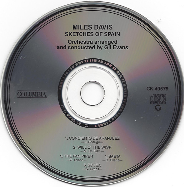 Miles Davis - Sketches Of Spain (CD, Album, RE, RM) (Mint (M)) - Image 3
