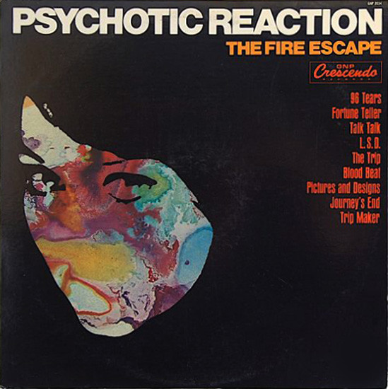 The Fire Escape - Psychotic Reaction (LP, Album, Mono) (Very Good Plus (VG+))
