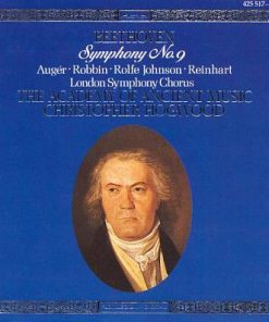 Beethoven* - Augér* · Robbin* · Rolfe Johnson* · Reinhart*, London Symphony Chorus, The Academy Of Ancient Music, Christopher Hogwood - Symphony No. 9 (CD, Album) (Near Mint (NM or M-))