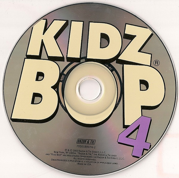 Kidz Bop Kids - Kidz Bop 4 (CD, Album) (Mint (M)) - Image 3