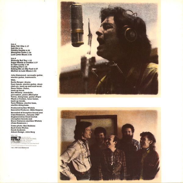 John Hammond* - Nobody But You (LP, Album) (Very Good Plus (VG+)) - Image 2
