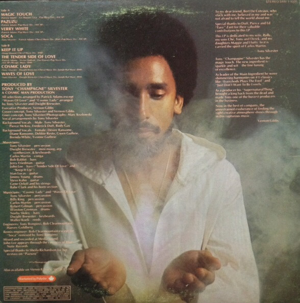 Tony Silvester & The New Ingredient - Magic Touch (LP, Album) (Mint (M)) - Image 2