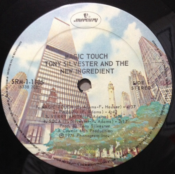 Tony Silvester & The New Ingredient - Magic Touch (LP, Album) (Mint (M)) - Image 3