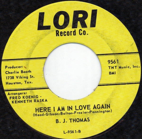 B.J. Thomas - For Your Precious Love (7", Single) (Very Good Plus (VG+)) - Image 2