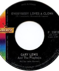 Gary Lewis & The Playboys - Everybody Loves A Clown (7", Single) (Near Mint (NM or M-))