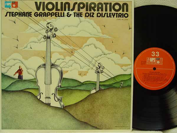 Stéphane Grappelli & Diz Disley Trio - Violinspiration (LP, Album) (Near Mint (NM or M-))