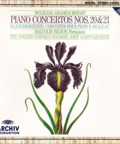 Wolfgang Amadeus Mozart - Malcolm Bilson • The English Baroque Soloists • John Eliot Gardiner - Piano Concertos Nos. 20 & 21 (CD) (Near Mint (NM or M-))