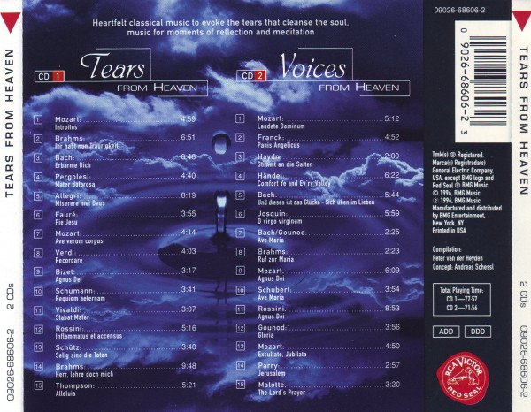 Various - Tears From Heaven (2xCD, Comp) (Near Mint (NM or M-)) - Image 2