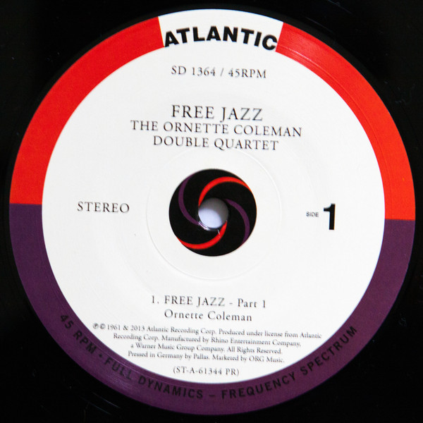 The Ornette Coleman Double Quartet - Free Jazz (2x12", Album, RE, 180) (Mint (M)) - Image 4