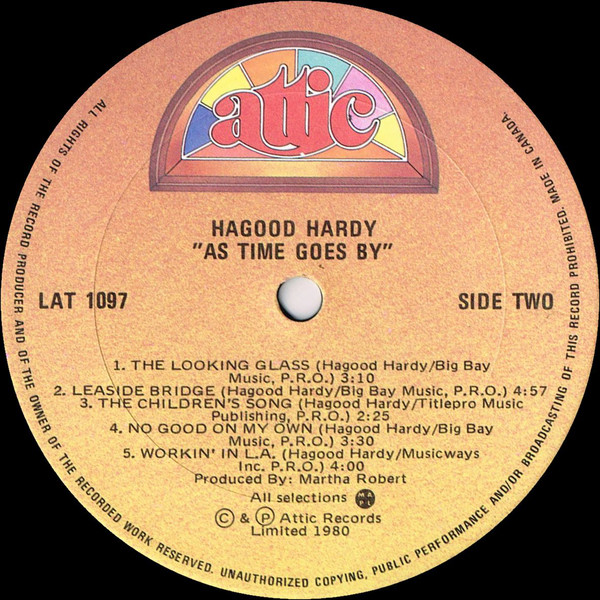 Hagood Hardy - As Time Goes By (LP, Album) (Near Mint (NM or M-)) - Image 4