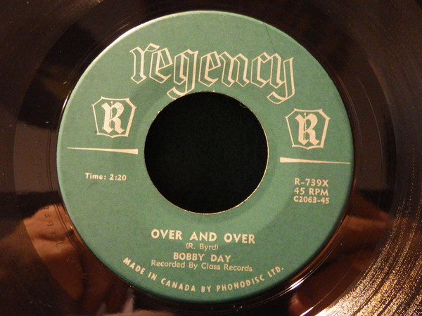 Bobby Day - Rock-In Robin / Over And Over (7", Single) (Near Mint (NM or M-)) - Image 2