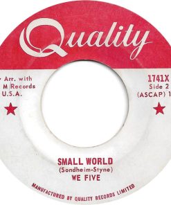 Alternative view of We Five - You Were On My Mind (7", Single) (Near Mint (NM or M-))