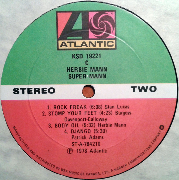 Herbie Mann - Super Mann (LP, Album) (Near Mint (NM or M-)) - Image 4