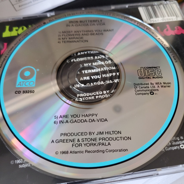 Iron Butterfly - In-A-Gadda-Da-Vida (CD, Album, RE) (Near Mint (NM or M-)) - Image 3
