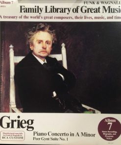Edvard Grieg - Piano Concerto In A Minor - Peer Gynt Suite No. 1 (LP, Album) (Mint (M))