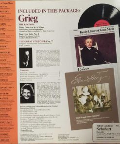 Alternative view of Edvard Grieg - Piano Concerto In A Minor - Peer Gynt Suite No. 1 (LP, Album) (Mint (M))