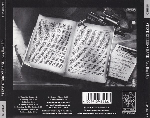 Steve Gibbons Band - Any Road Up (CD, Album, RE) (Near Mint (NM or M-)) - Image 2