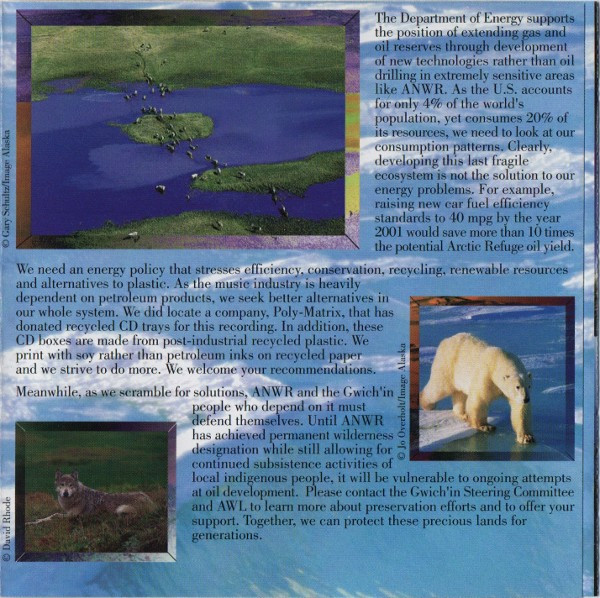 Various - Arctic Refuge (A Gathering Of Tribes) (CD, Comp) (Near Mint (NM or M-)) - Image 5