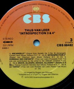 Thijs van Leer - Introspection 3 & 4 (2xLP, Album, Comp, Gat) (Very Good Plus (VG+)) - Image 5