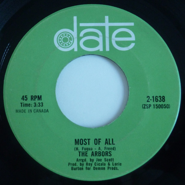 The Arbors - The Letter / Most Of All (7") (Near Mint (NM or M-)) - Image 4