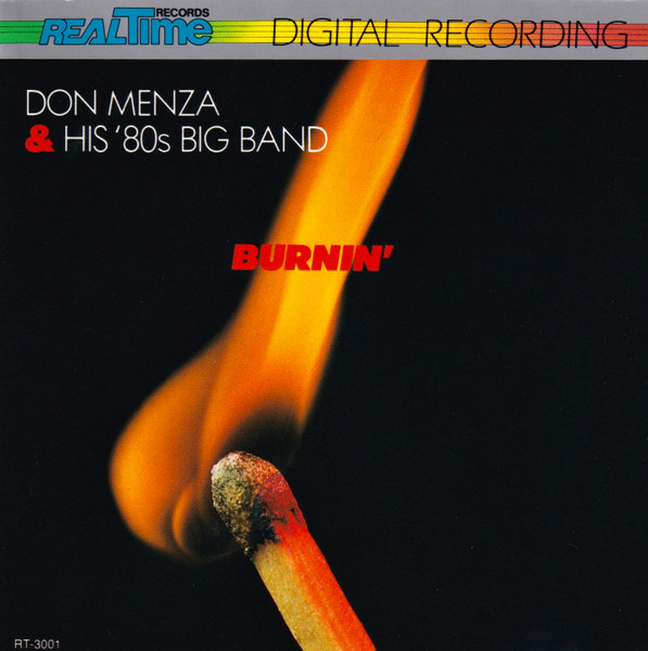 Don Menza & His '80s Big Band - Burnin' (CD, Album) (Near Mint (NM or M-))