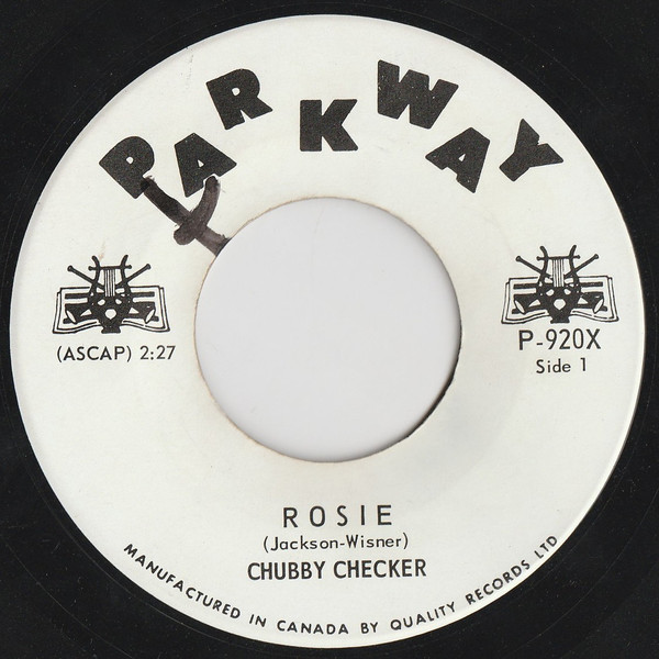 Chubby Checker - Rosie (7", Single) (Near Mint (NM or M-))