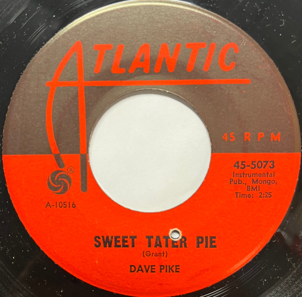 Dave Pike - Sunny / Sweet Tater Pie (7") (Near Mint (NM or M-)) - Image 2