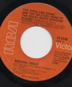 The Pipes And Drums Of The Royal Scots Dragoon Guards (Carabiniers And Greys) And The Military Band Of The Royal Scots Dragoon Guards (Carabiniers And Greys) - Amazing Grace / Cornet Carillon (7", Single) (Near Mint (NM or M-))