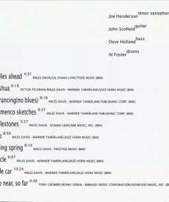 Joe Henderson - So Near, So Far (Musings For Miles) (CD, Album) (Near Mint (NM or M-)) - Image 3