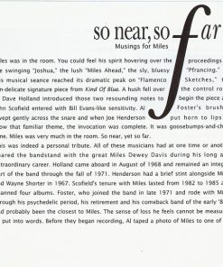 Joe Henderson - So Near, So Far (Musings For Miles) (CD, Album) (Near Mint (NM or M-)) - Image 5