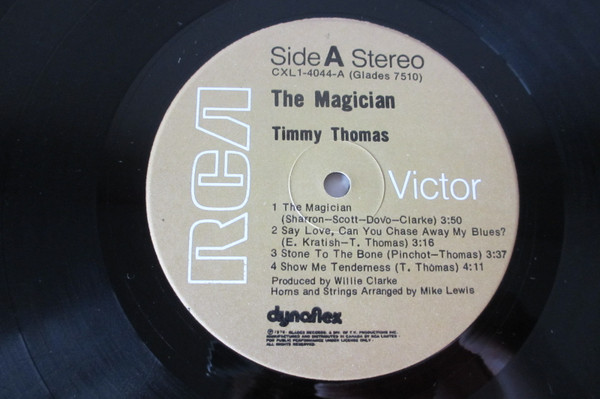 Timmy Thomas - The Magician (LP, Album) (Mint (M)) - Image 3