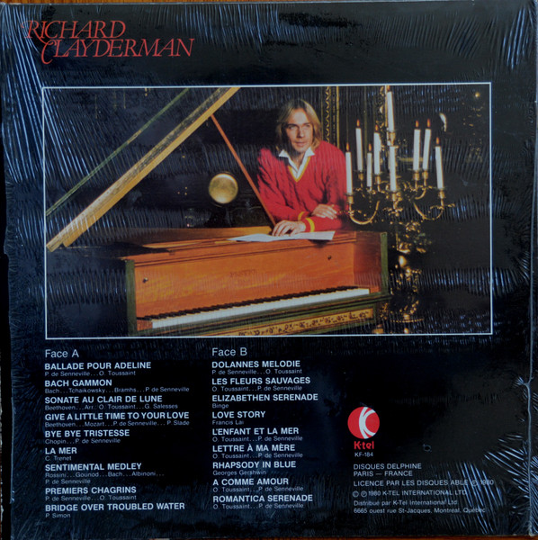 Richard Clayderman - Richard Clayderman (LP, Album, Comp) (Mint (M)) - Image 2