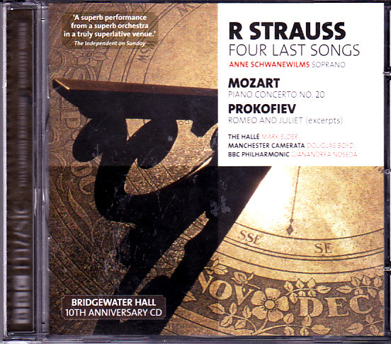R Strauss*, Mozart*, Prokofiev* - Four Last Songs / Piano Concerto No. 20 / Romeo And Juliet (CD, Album) (Near Mint (NM or M-))