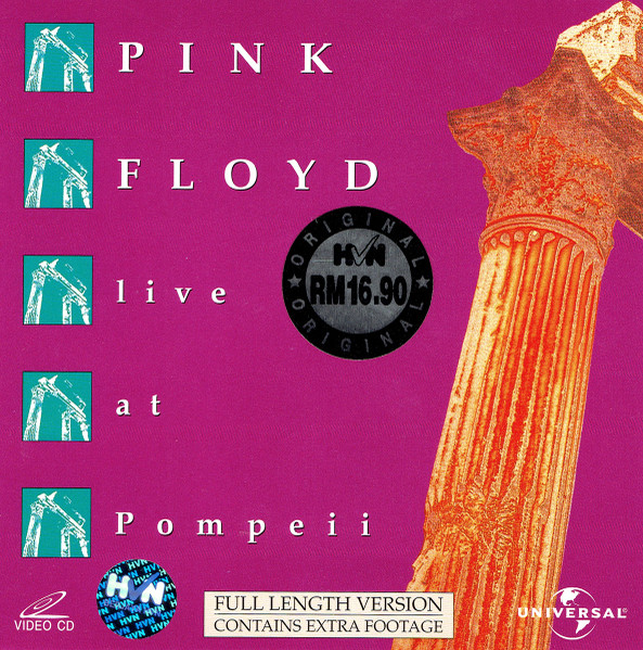 Pink Floyd - Live At Pompeii (2xVCD, RE) (Near Mint (NM or M-))