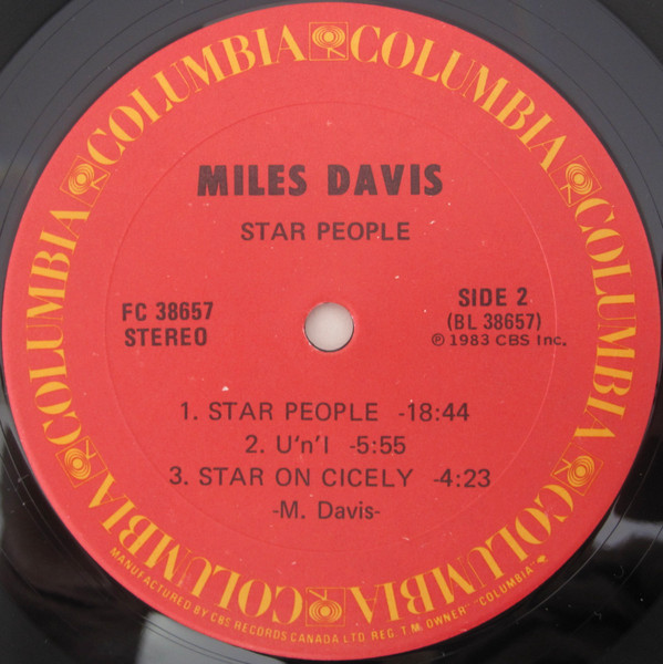 Miles Davis - Star People (LP, Album) (Very Good Plus (VG+)) - Image 4