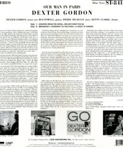 Alternative view of Dexter Gordon - Our Man In Paris (LP, Album, RE) (Very Good Plus (VG+))