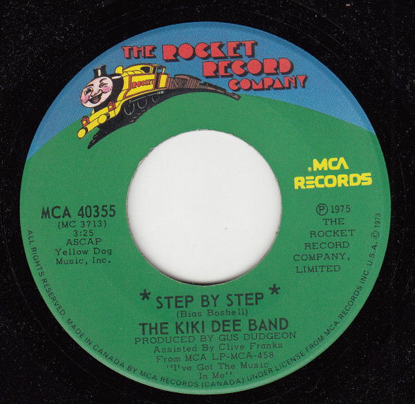 The Kiki Dee Band - Step By Step (7", Single) (Near Mint (NM or M-))