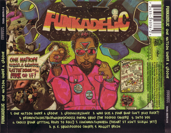 Funkadelic - One Nation Under A Groove (CD, Album, RE, RM) (Near Mint (NM or M-)) - Image 2