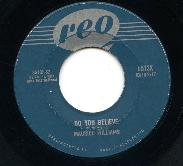 Maurice Williams & The Zodiacs - Stay (7", Single) (Near Mint (NM or M-)) - Image 2