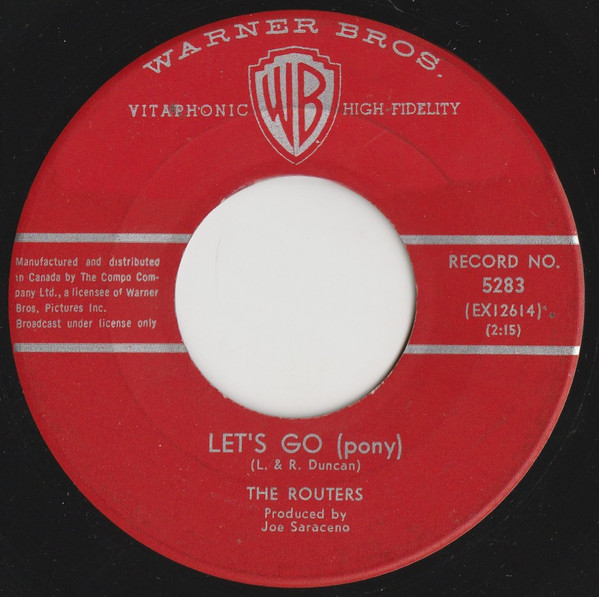 The Routers - Let's Go (Pony) (7", Single) (Very Good (VG))