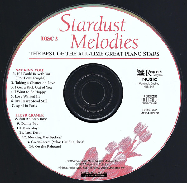 Various - Stardust Melodies The Best Of The All-Time Greatest Piano Stars (4xCD, Comp, Ltd) (Near Mint (NM or M-)) - Image 5